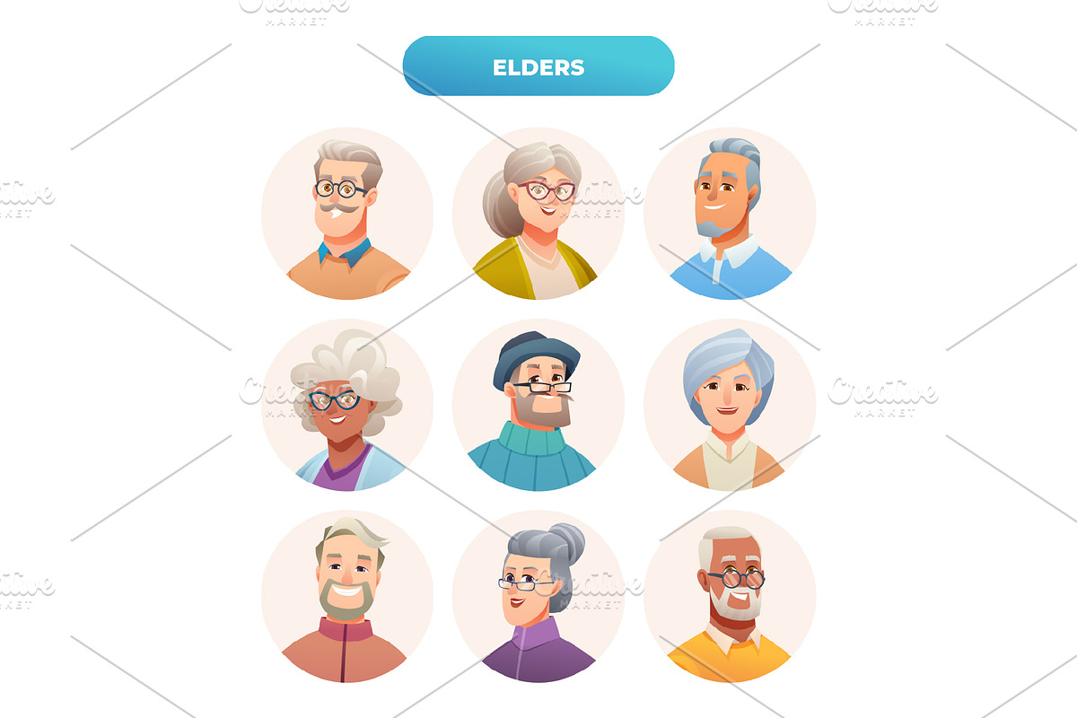 Avatar Character Collection, a Person Illustration by YG Studio (Photo 10 of 10)