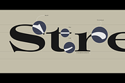 Uncmmn Stretched - 7 Style Serif, a Serif Font by Kotivoro (Thumbnail 4 of 18)