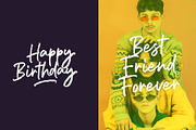 Outlook - Brush Script, a Script Font by Weape Studio (Thumbnail 8 of 10)