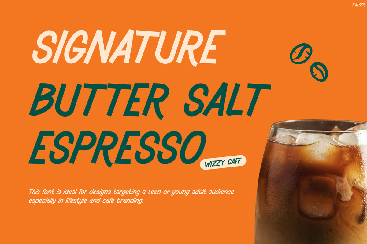 Kalcer, a Handwritten Font by Pinisi ART (Photo 5 of 10)