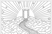 Manifestation Coloring Page, a Person Illustration by Nuvame Arts & Designs (Thumbnail 18 of 27)
