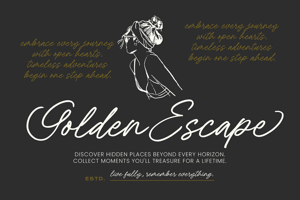 Arabella Rentharis Elegant Script, a Script Font by Letterena Studios Script (Photo 7 of 10)