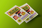Fun Modern Black Friday Flyer, a Flyer Template by Neermana (Thumbnail 4 of 4)