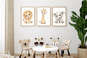 Baby Animals Watercolor Clipart, an Animal Illustration by Primrose Blume (Thumbnail 5 of 5)