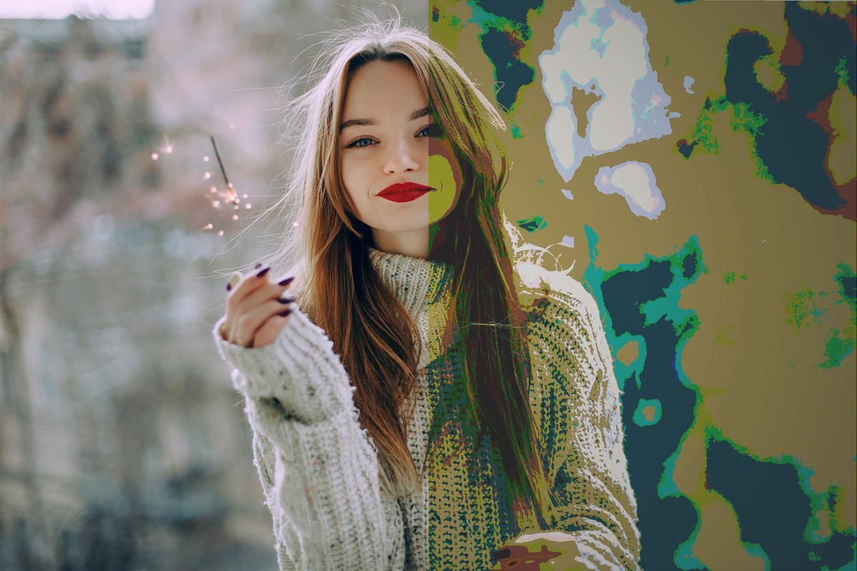 Treshold Colorful Effect preview 4