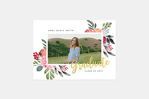 Graduation Card Templates G075