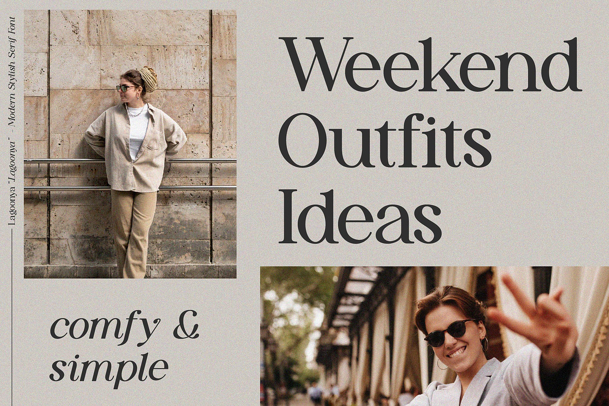 Lagoonya | Modern Stylish Serif, a Serif Font by gracetype_studio (Photo 3 of 13)