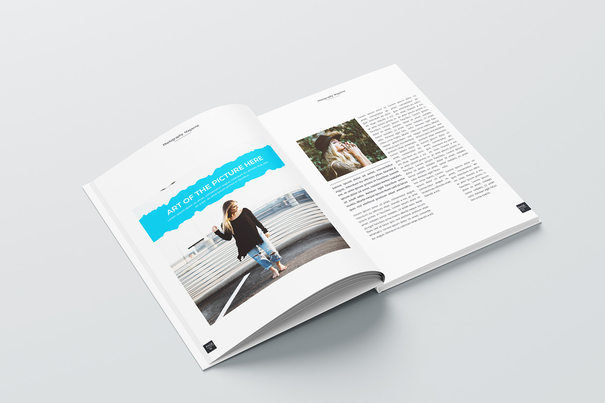Photography Magazine Template | Word, a Magazine Template by obidullah_01 (Photo 5 of 13)
