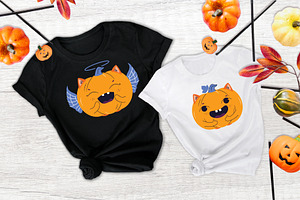 Pumpkins. Halloween Magic Bundle