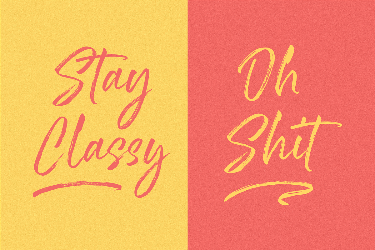 Royalty Handbrush Font, a Script Font by RedyStudio (Photo 11 of 12)