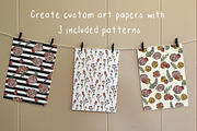 Hand Drawn Floral Design Element Set, an Illustration by Kellie Jayne Studio (Thumbnail 3 of 5)
