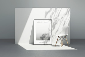 Poster And Photo Frame Mockup