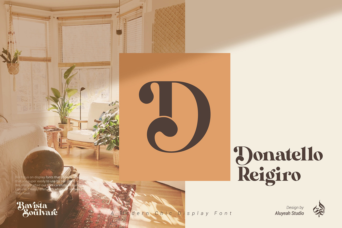 Bavista Soulvare, a Font by Aluyeah Studio (Photo 11 of 15)
