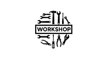 Classic garage workshop sign design, an Illustration by Amazin_art (Thumbnail 12 of 32)