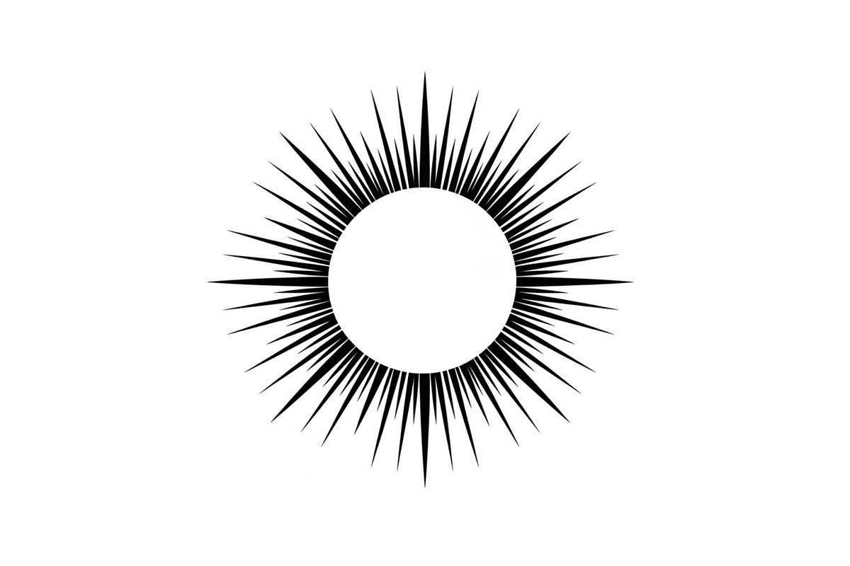 Sunburst Rays Vector Bundle Bundle, an Illustration by yasushie (Photo 8 of 31)
