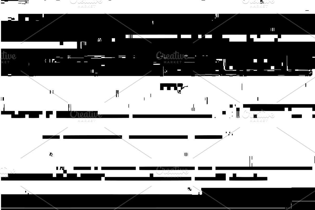 Glitch Overlay Texture, a Decorative Illustration by Benjaminlion
