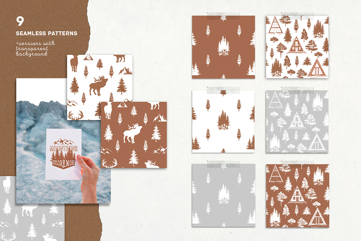 Wilderness & Camping graphic set, an Object Graphic by VerAna (Photo 14 of 24)