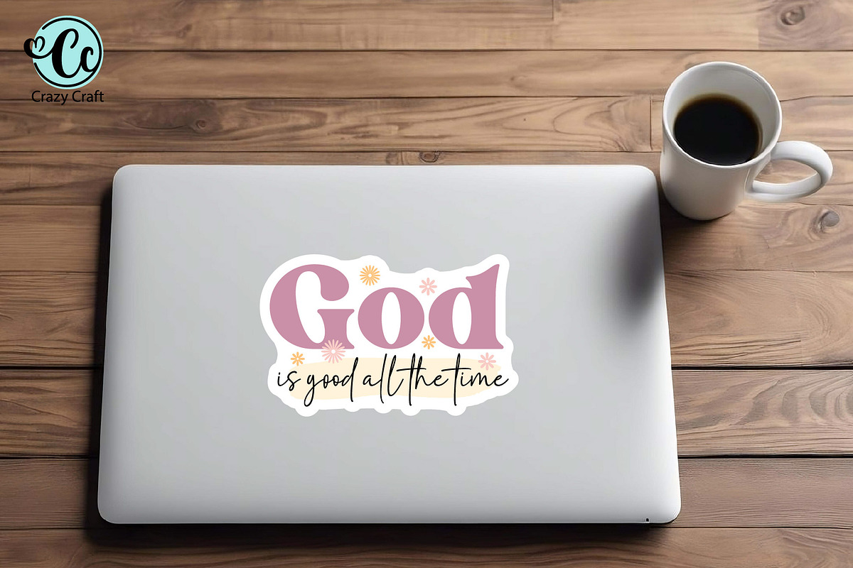 Christian Digital Stickers Svg Png, a Print Template by CrazyCraft (Photo 4 of 6)