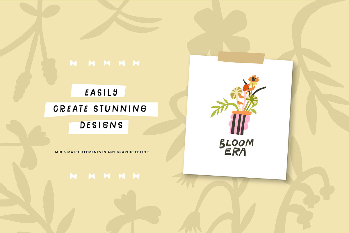 Bloom Season Summer Floral Clipart, a Decorative Illustration by Olia (Photo 3 of 12)