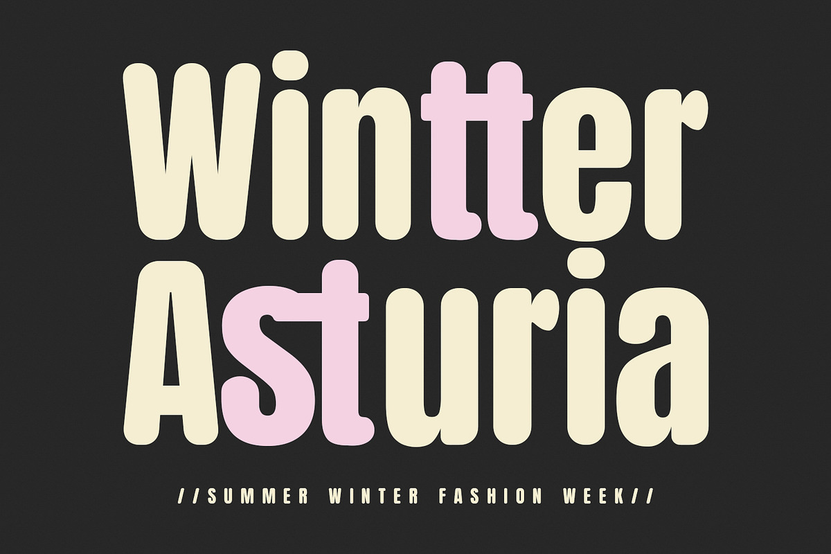 Cardift Rounded Display Font, a Sans Serif Font by Maulana Creative (Photo 4 of 6)
