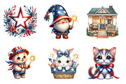4th of July Sublimation Clipart, an Illustration by CreationArt (Thumbnail 4 of 5)