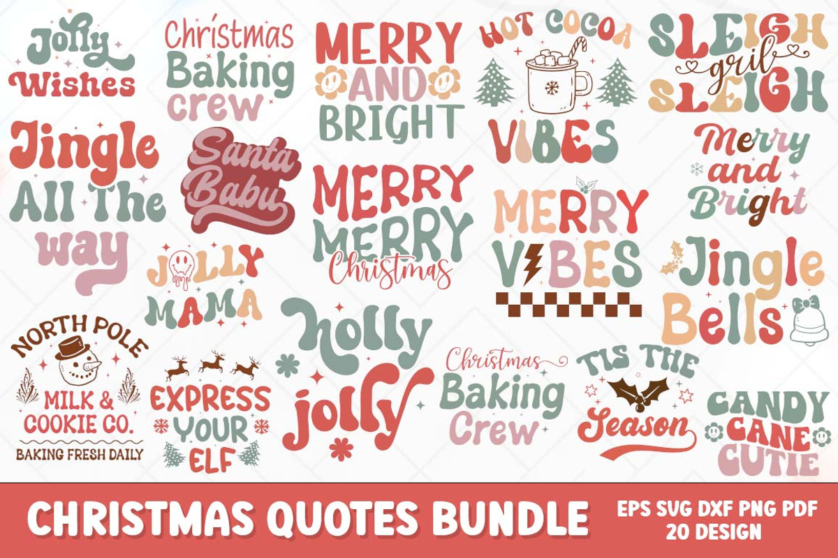 Christmas Mega Bundle Christmas SVG, an Object Graphic by FiveStarCrafting (Photo 3 of 8)