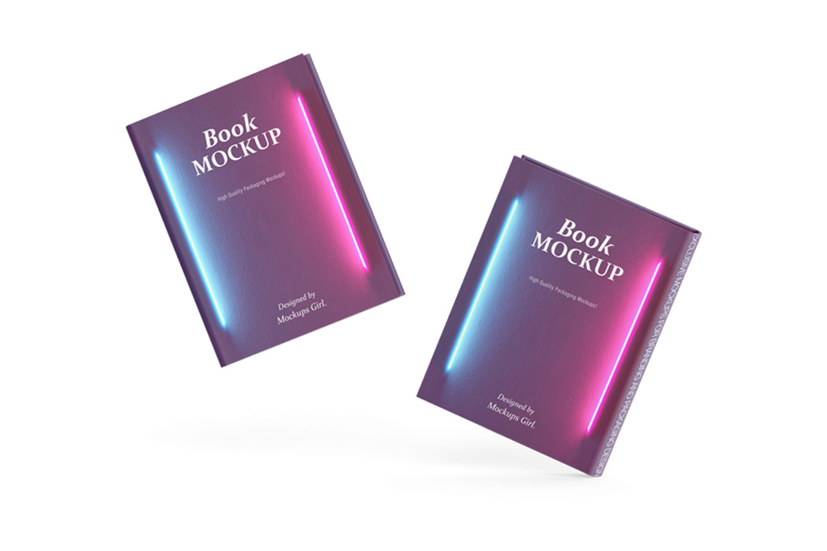 Book Mockups, a Books & Magazine Mockup by Mockups Girl (Photo 5 of 5)