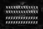 Razorth | Black Metal Font, a Blackletter Font by Denustudios (Thumbnail 10 of 12)