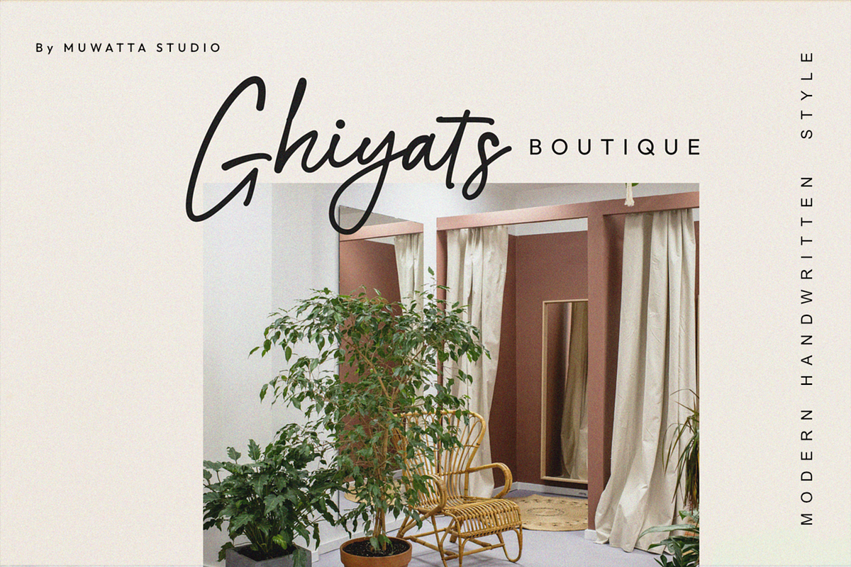 Saffron Handwritten Script Font, a Handwritten Font by Muwatta Studio (Photo 2 of 8)