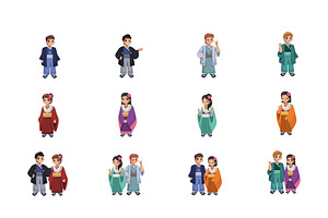 Coming of Age Day Set, a Templates & Theme by studiogstock