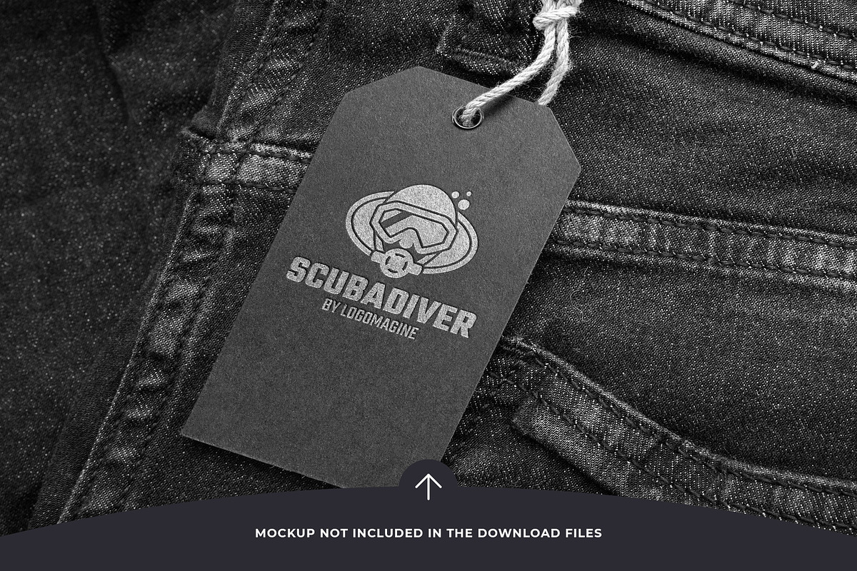 Scuba Diver Logo Template, a Branding & Logo Template by LOGOMAGINE (Photo 3 of 16)