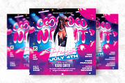 Crowded Night Party Flyer Design, a Flyer Template by Shajib Shikder (Thumbnail 2 of 2)
