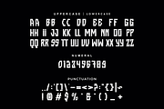 Zegibos - Stencil Font, a Sans Serif Font by Iqsiart Studio (Thumbnail 6 of 7)