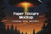 Paper Texture Mockup, a Texture Graphic by B/B STUDIO (Thumbnail 1 of 7)