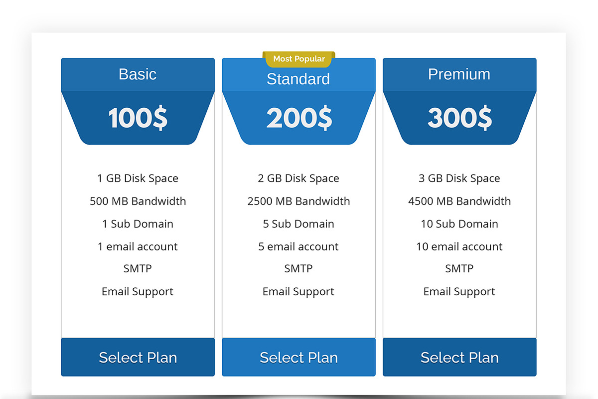 Pricing Table, a Templates & Theme by ARP Creation (Photo 1 of 3)