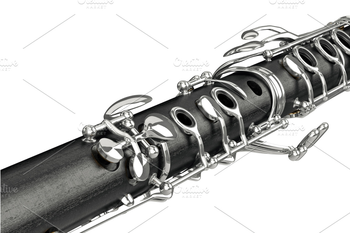 Clarinet musical instrument, set, an Object Graphic by ARTYuSTUDIO (Photo 10 of 10)