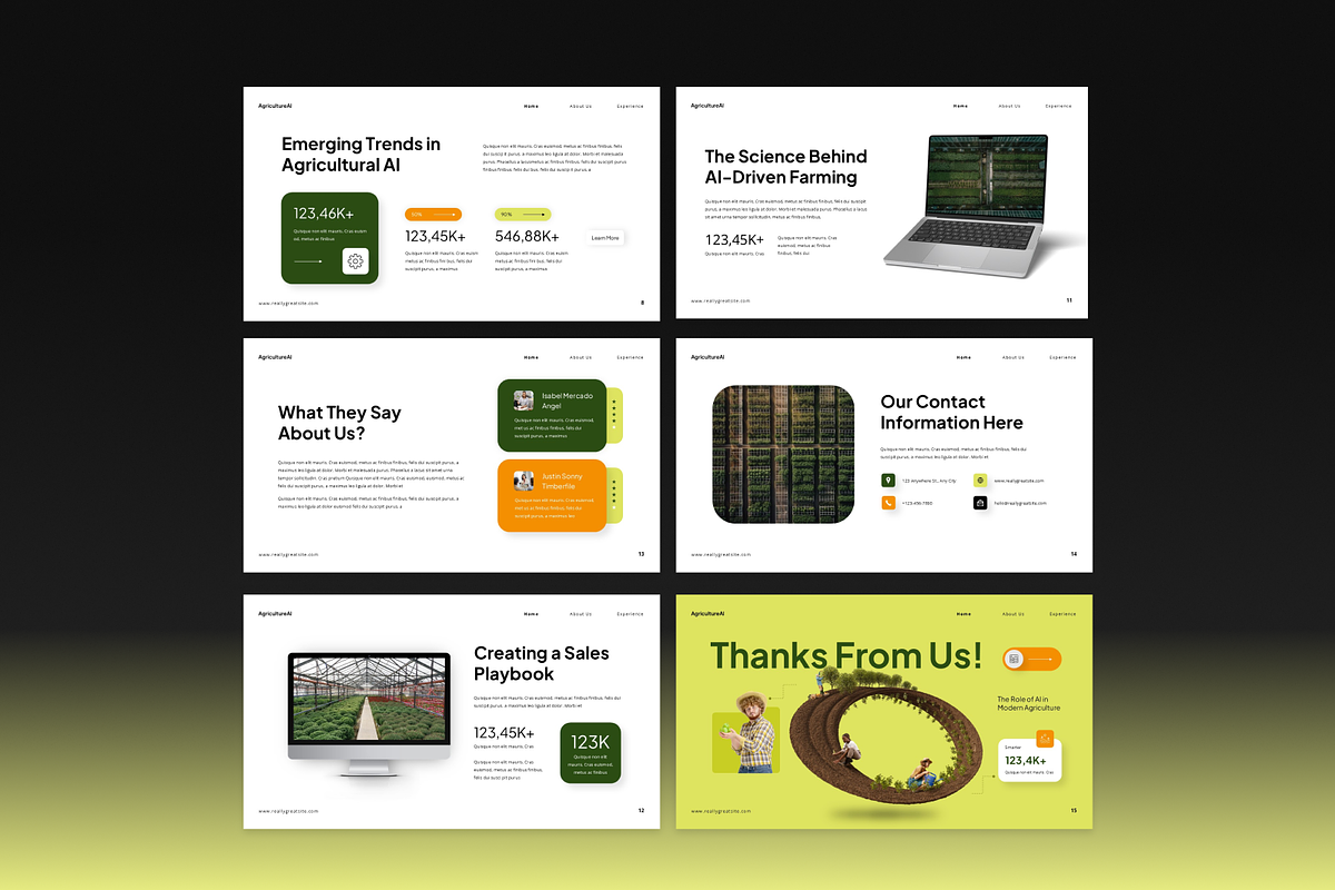 Agriculture AI Presentation preview 7