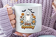 Halloween stay spooky PNG, an Illustration by DreamCafeArt (Thumbnail 5 of 7)
