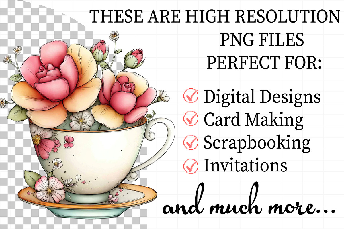 Summer Bridal Tea Party Set Clipart, an Illustration by Daily.Designs (Photo 2 of 6)