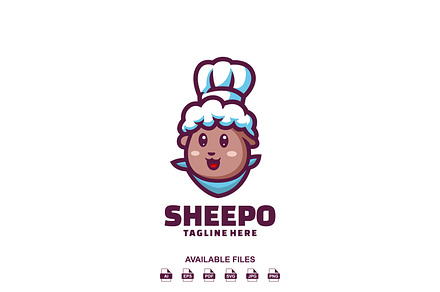Sheep Chef Logo
