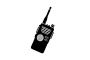 Walkie Talkie Silhouette Set, a Graphic by hafijul (Thumbnail 7 of 11)