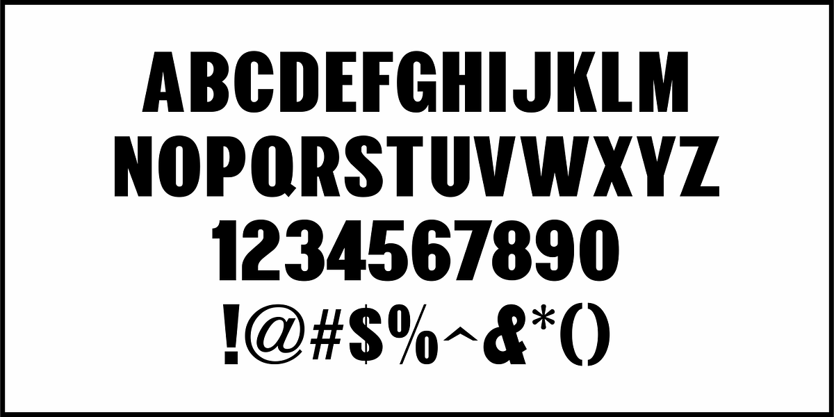 Tabloid Edition JNL, a Sans Serif Font by Jeff Levine Fonts (Photo 3 of 5)