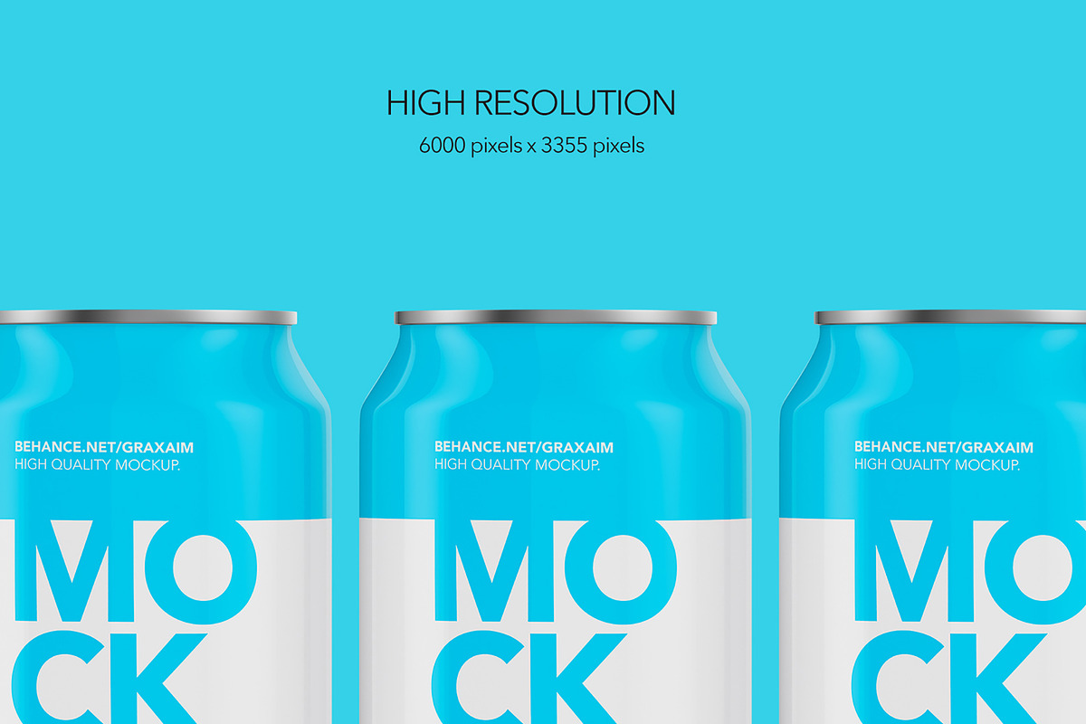 Drink Cans - Bundle Mockup, a Packaging Mockup by Graxaim Mock-up (Photo 2 of 7)