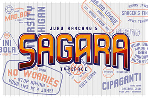 Sagara Typeface