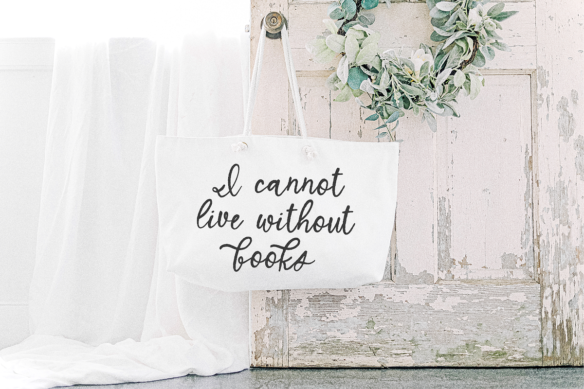 North Avenue Script, a Script Font by Beck McCormick (Photo 9 of 10)