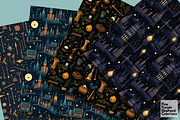 Wizard School | Magic Witch Potion, a Pattern Graphic by Fine Purple Elephant (Thumbnail 2 of 5)