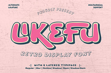 Likefu - Retro Display Font