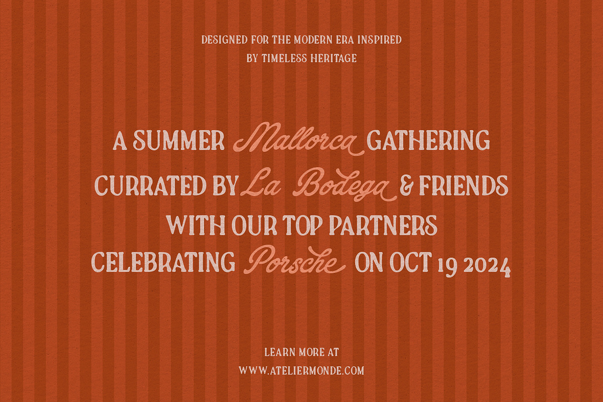 Qittchen - Handcrafted Vintage Font, a Handwritten Font by Nollev (Photo 4 of 9)