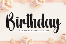 Birthday | Script Font