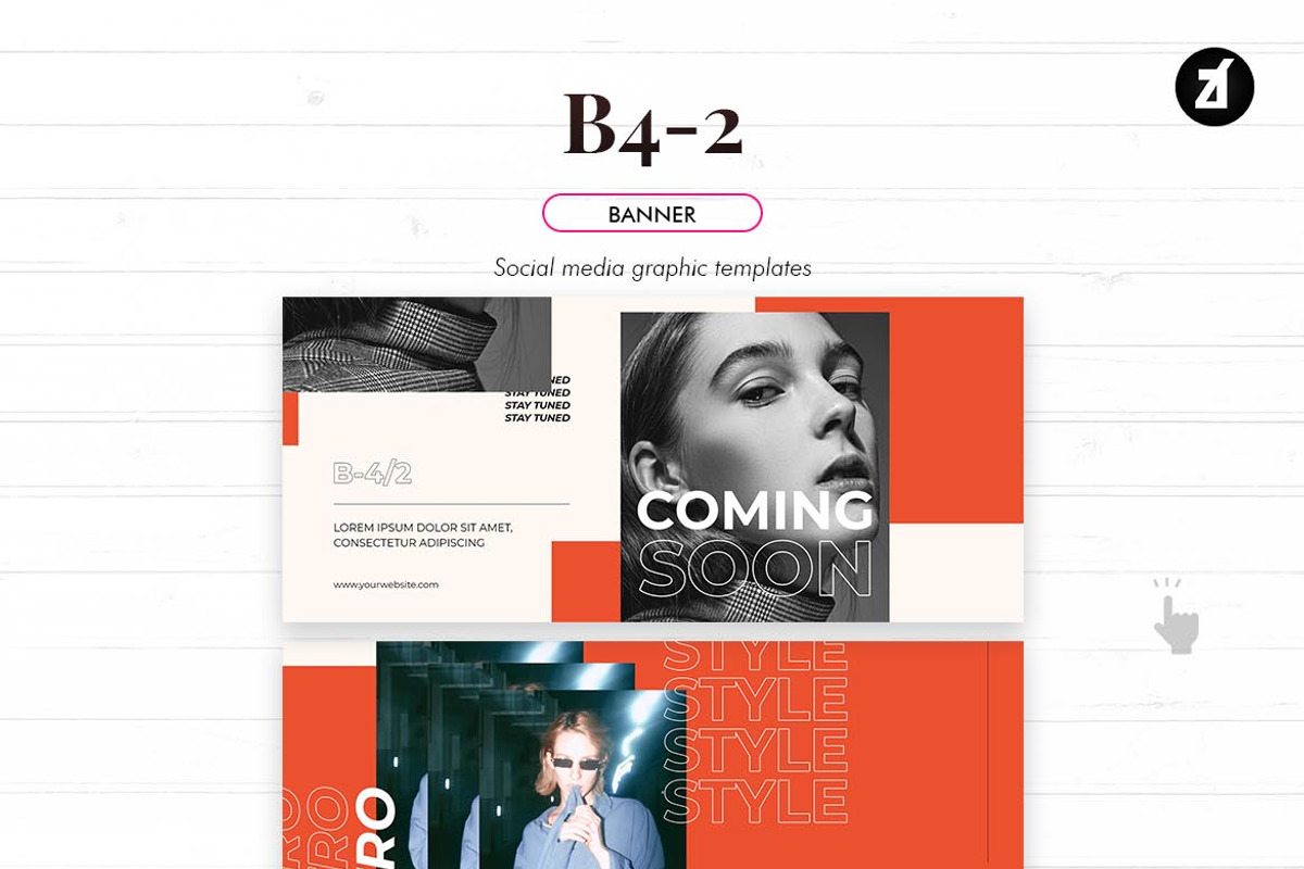 B4-2 Social media template, a Social Media Template by Chanut is industries (Photo 9 of 11)